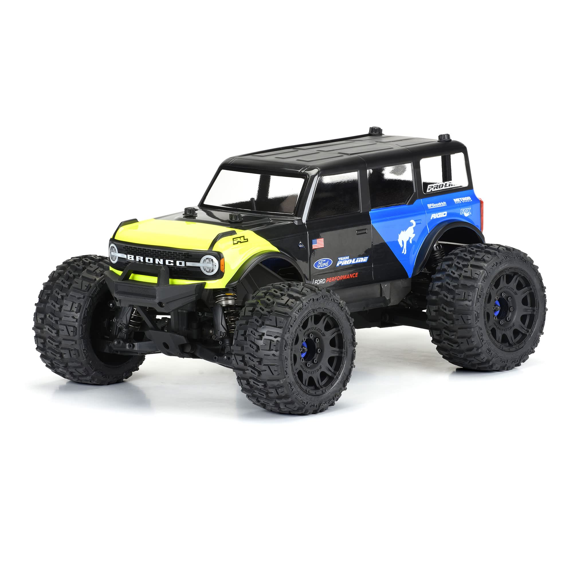 Pro-Line 1/8 2021 Ford Bronco Clear Body: MAXX, E-REVO 2.0