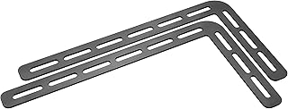 Meliconi 480514 BA Supporto per Sound Bar 1000, Peso massimo 20 kg, Nero, 19 x 3 x 35 cm