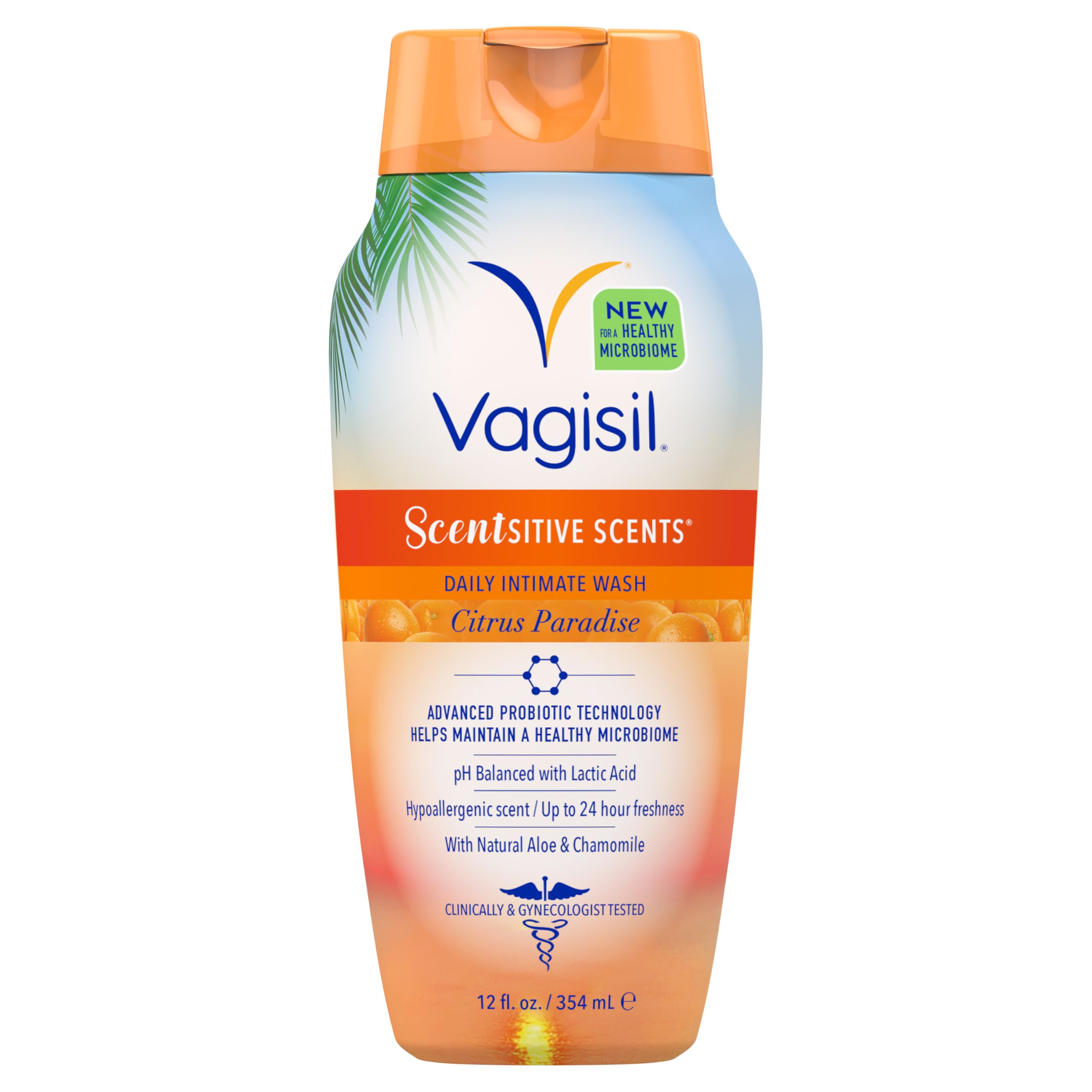 Vagisil Intimate Wash Odor Block - 4 Count 12 Fl Oz - Gentle - View #5