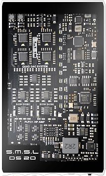 S.M.S.L DS20 Portable DAC & Headphone Amplifier,CS43131 Chip,PLFC Full - Balanced Circuit,Supports MQA/DSD,Audiophile Sound