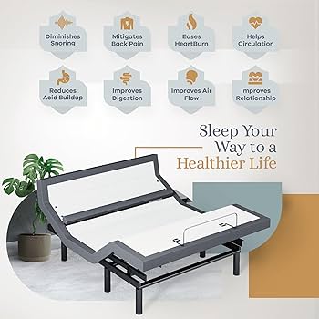 Amazon.com: Sven & Son Bliss Adjustable Bed Base Frame Only