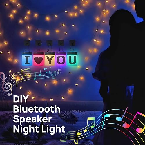 Miniatura 7 de Altavoz Bluetooth con luz nocturna, control táctil, lámpara de noche regulable multicolor cambiante, TWS, lámpara de mesa para dormitorio, el mejor