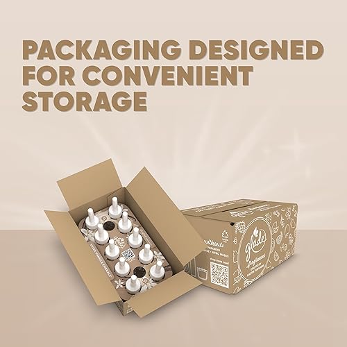 Vista 102 de Glade PlugIns - Recambios de ambientador, aceites perfumados y esenciales para el hogar y el baño, Apple Cinnamon, 6.7 onzas líquidas, 10