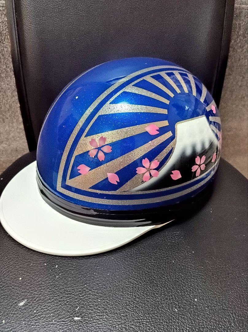 Amazon.co.jp: カスタムコルク半 Candyブルー シルバーラメ 桜花  