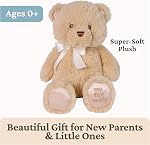 Baby GUND My First GUND Teddy Bear, Ultra Soft Animal Plush Toy for Babies and Newborns, Tan, 10” | Baby’s First Friend; Newborn Safe Toy Encourages Tactile Sensory Learning and Self-Soothing During Early Pretend Play