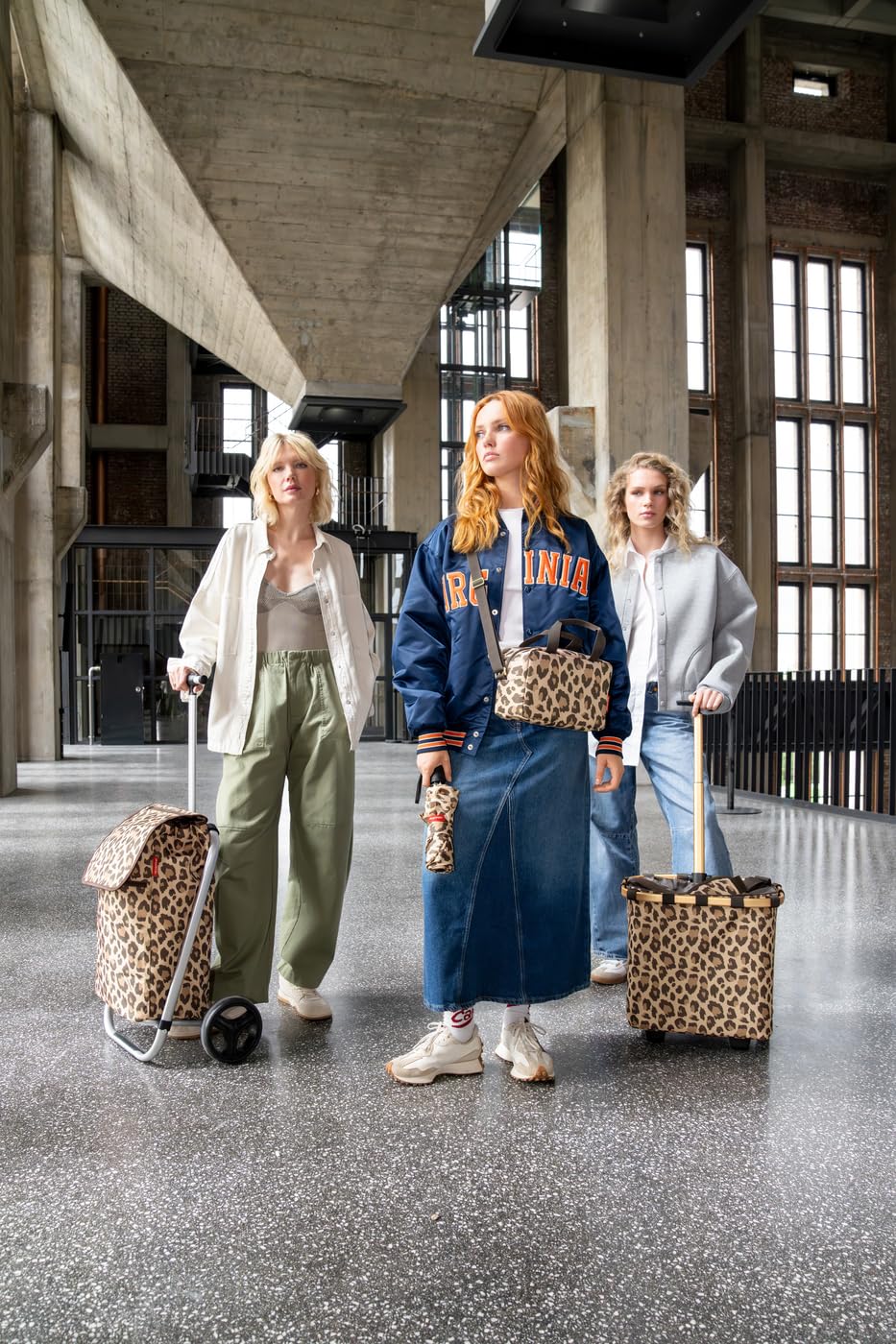 reisenthel Shopping Trolley Leo Macchiato - Leichter, geräumiger Shopping Trolley für den Wocheneinkauf