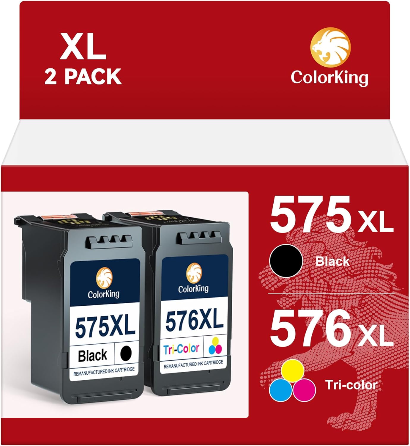 Canon PG-575 & CL-576 Ink Cartridges PIXMA TS3550i TS3551i TR4750i TR4751i, LOT | UK Canon PG-575 & CL-576 Ink Cartridges PIXMA TS3550i TS3551i TR4750i TR4751i, LOT | UK