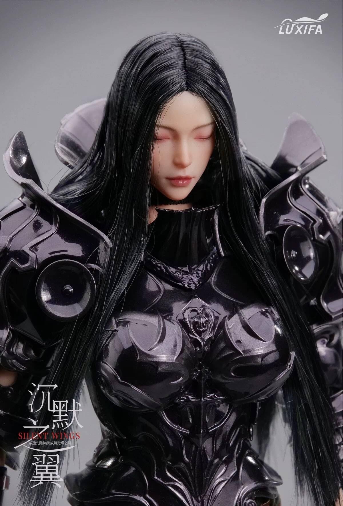 Amazon.co.jp: [Tbmodel] Lucifer 1/6 フィギュア 沈黙の翼 暗天使 素