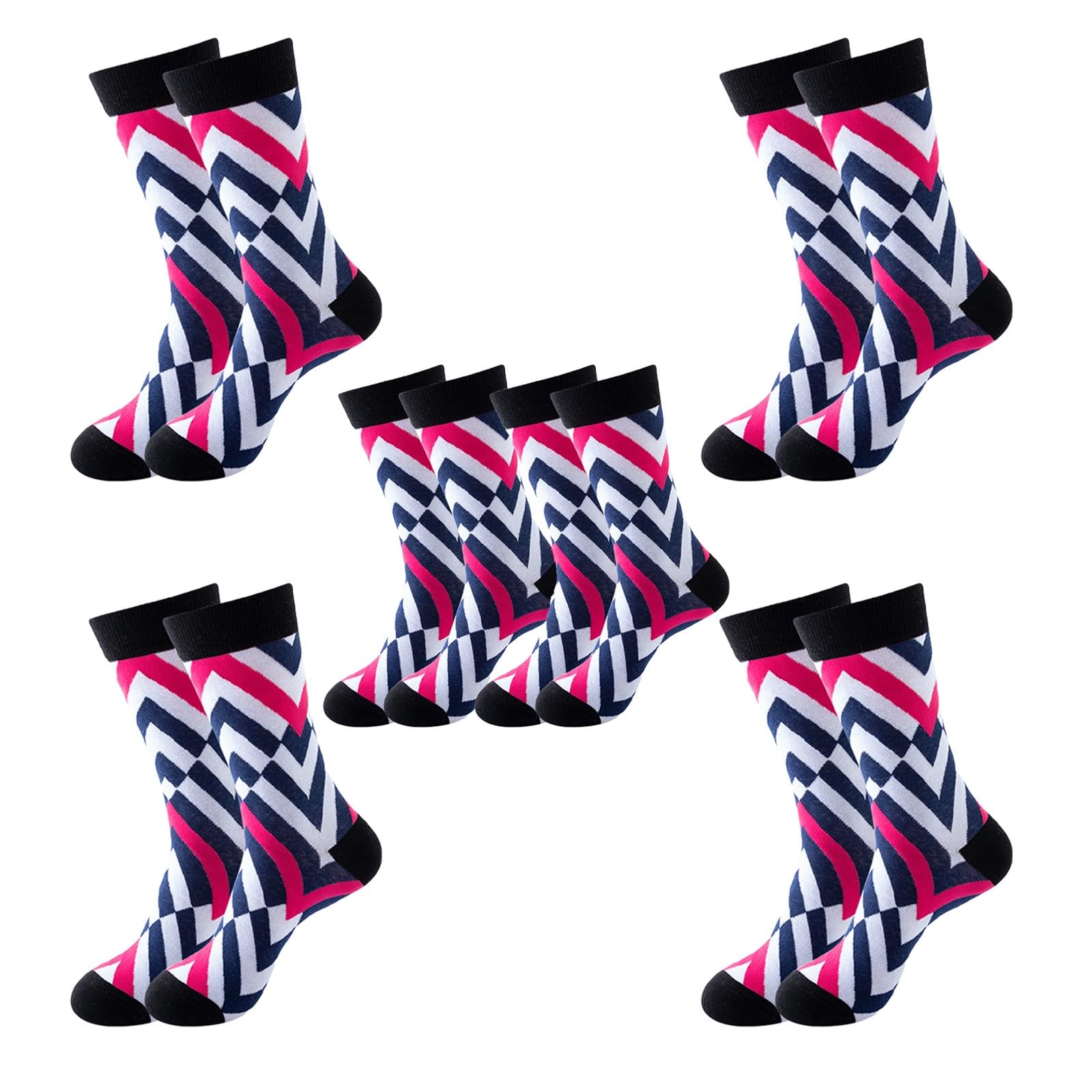 Chaussettes amusantes et cool en coton respirant pour garder les pieds au sec