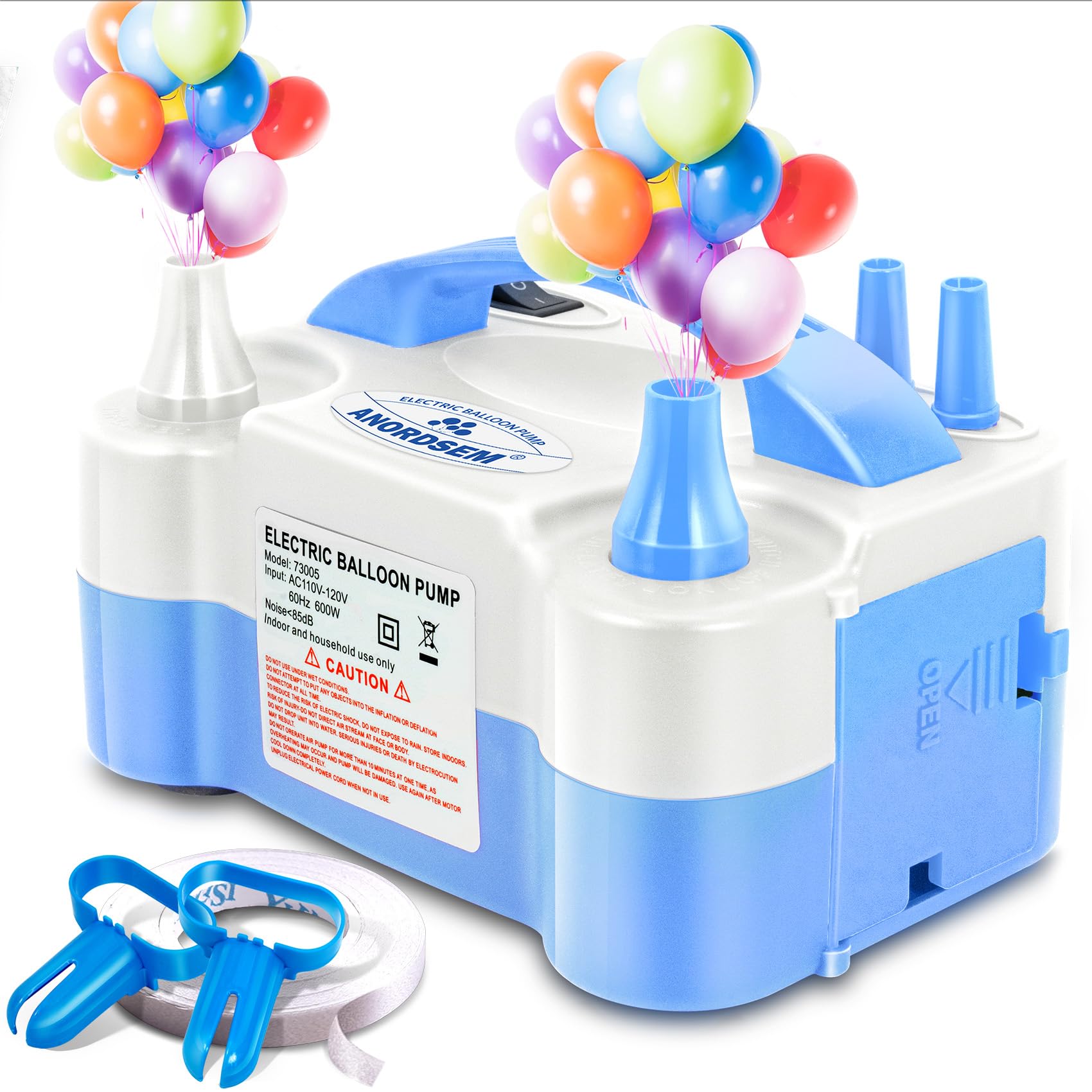 Amazon.com: Anordsem Electric Balloon Air Pump: Polypropylene