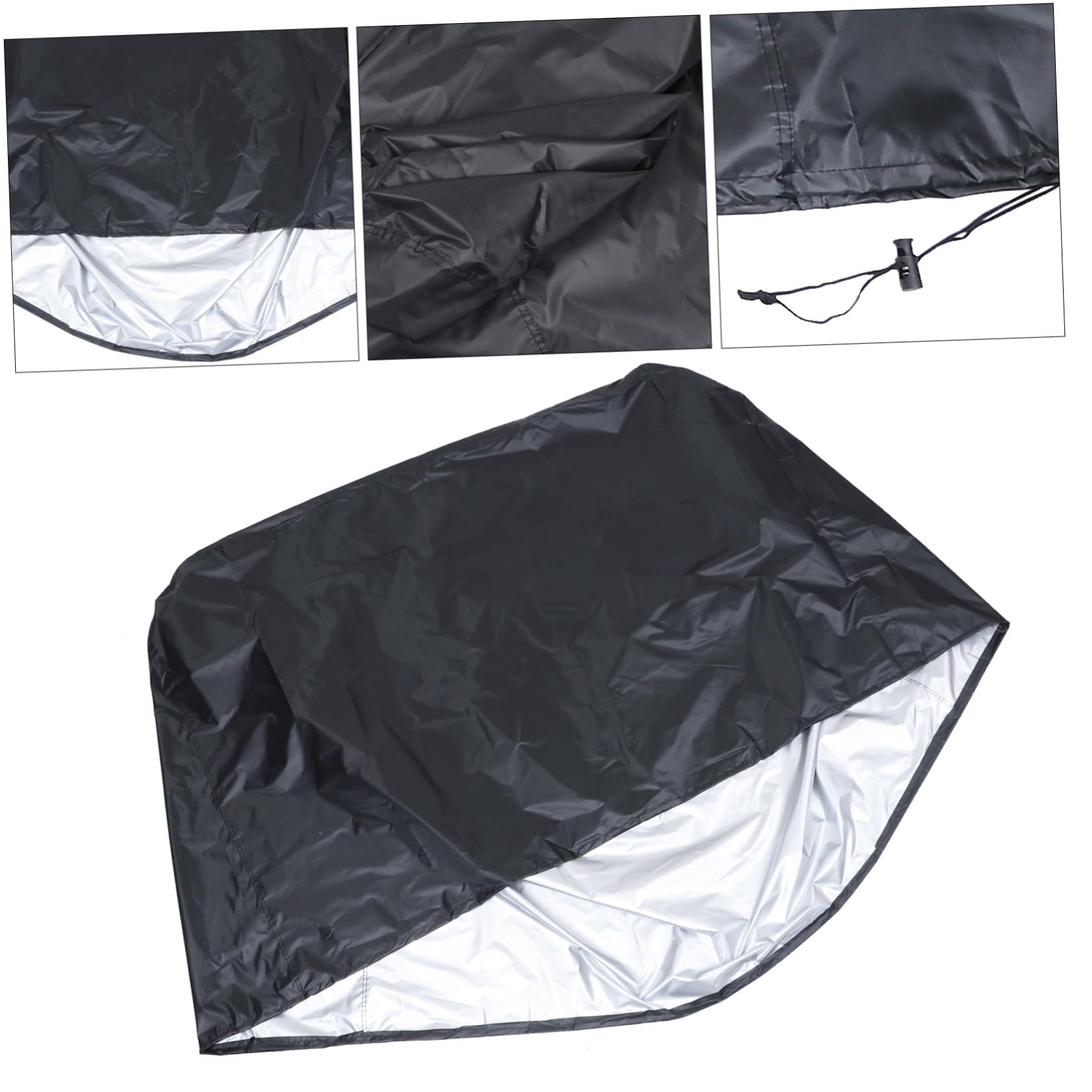 SUPVOX Funda Protectora para Parrilla de Barbacoa Funda para Horno de Exterior de Poliéster para Cubrir y Proteger la Parrilla del Polvo la Humedad Rayos UV