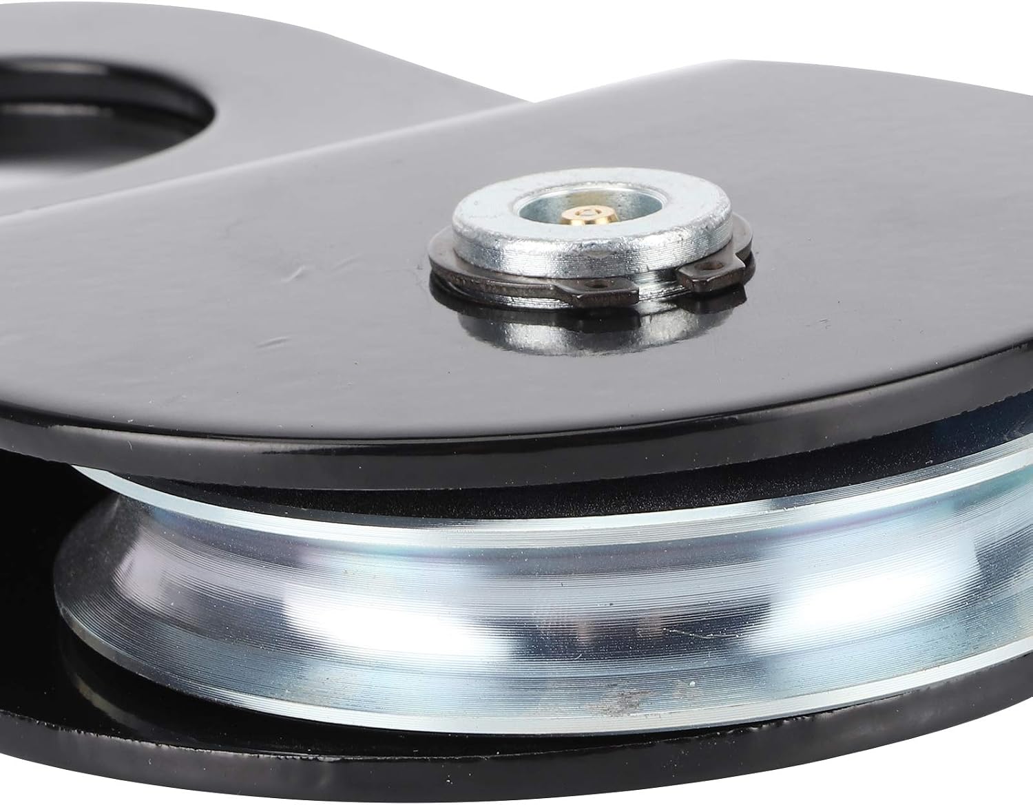 Srliya 8 Ton Snatch Block Pulley, Double Winch Capacity Recovery for Vehicle Off Road Traction, Greasable for Wire Rope