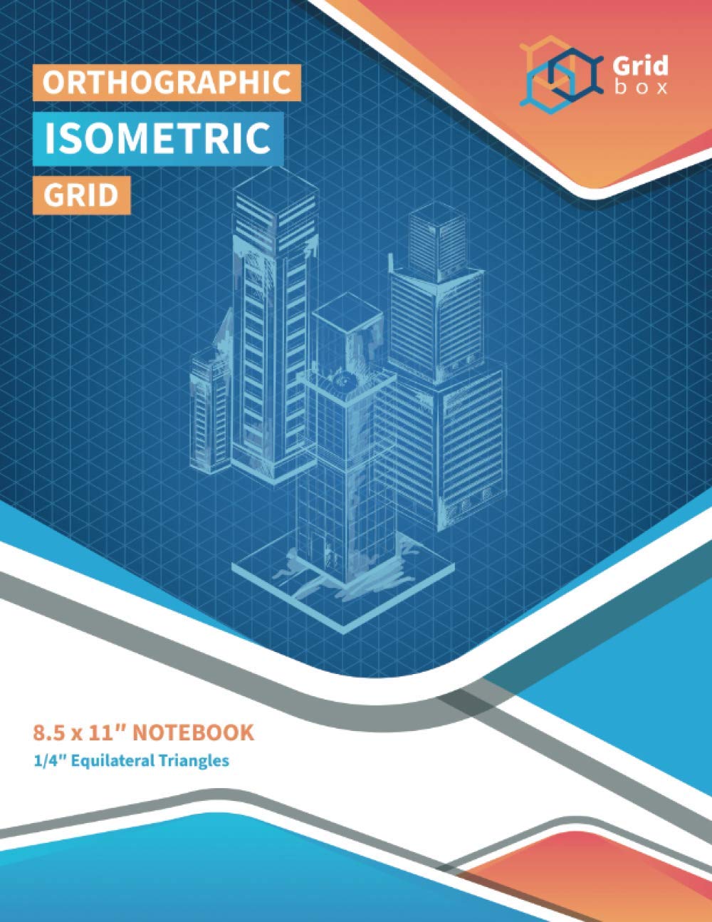 ISO Graph Paper: Triangular Grid Paper for Isometric Projection, Engineering and 3D Modeling (8.5 x 11 notebook)