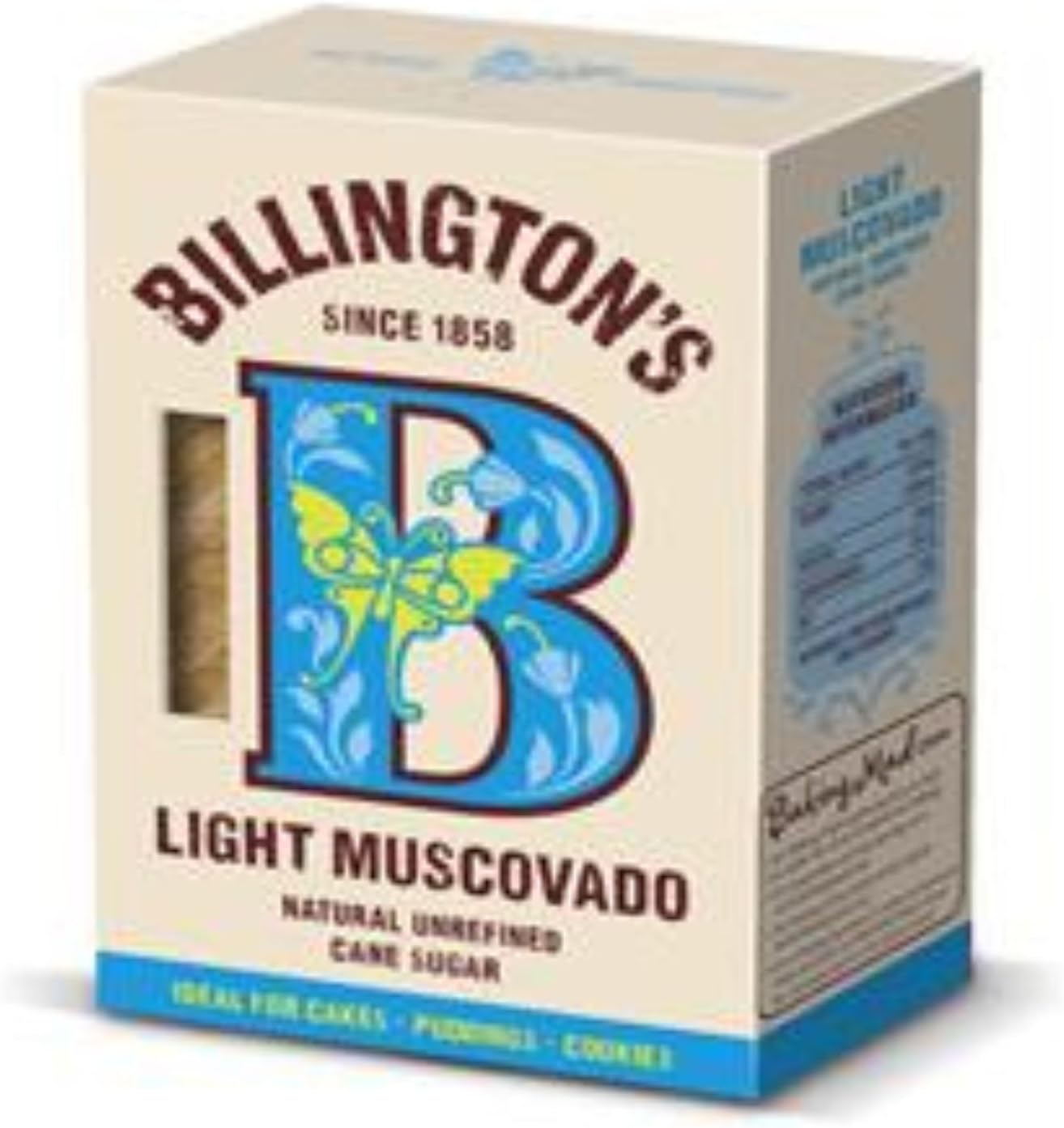 Billington's Light Muscovado Sugar, 500g