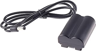 Foto4easy NP-W235 Dummy Battery DC Coupler with DC 5.5 * 2.1mm Male Port Cable for Fujifilm XT-4 DSLR Camera