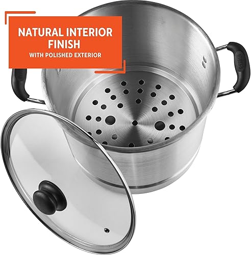 Miniatura 4 de Imusa - Vaporera con tapa de vidrio EE.UU. mexicana, Plateado