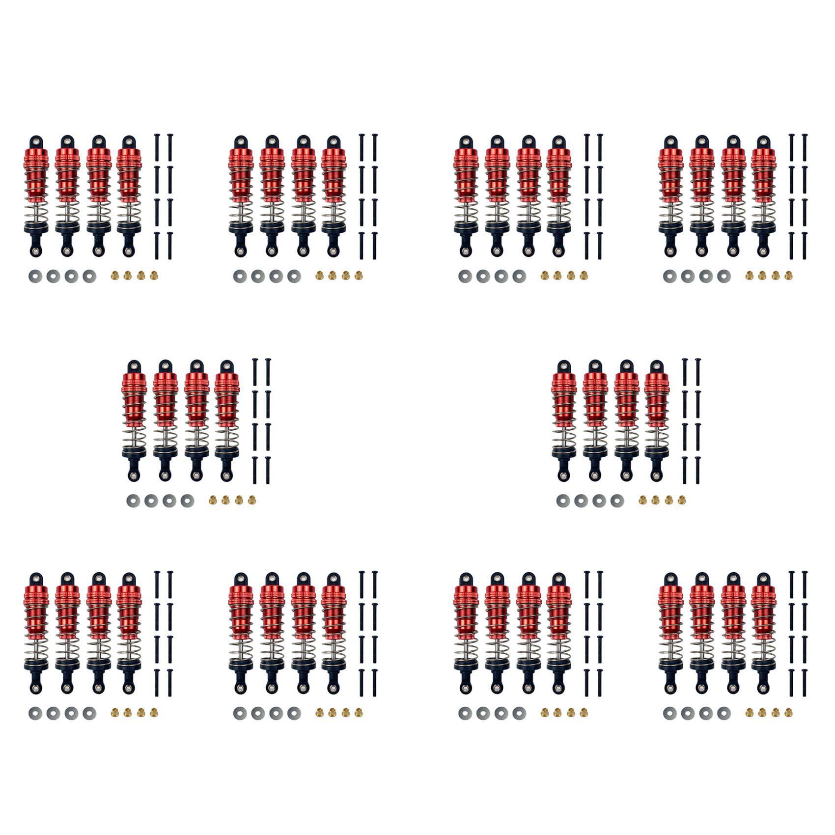 Wuden 40X for MN86K MN86KS MN86 MN86S MN G500 1/12 RC Car Upgrade Parts Metal Damper Accessories,Red