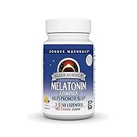 Algopix Similar Product 14 - Source Naturals Melatonin Complex  50