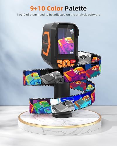 Miniatura 3 de Tadeto Cámara térmica infrarroja, cámara de imágenes térmicas con puntero láser, cámara IR 120* 90 con resolución estupenda de 320* 240 con 9