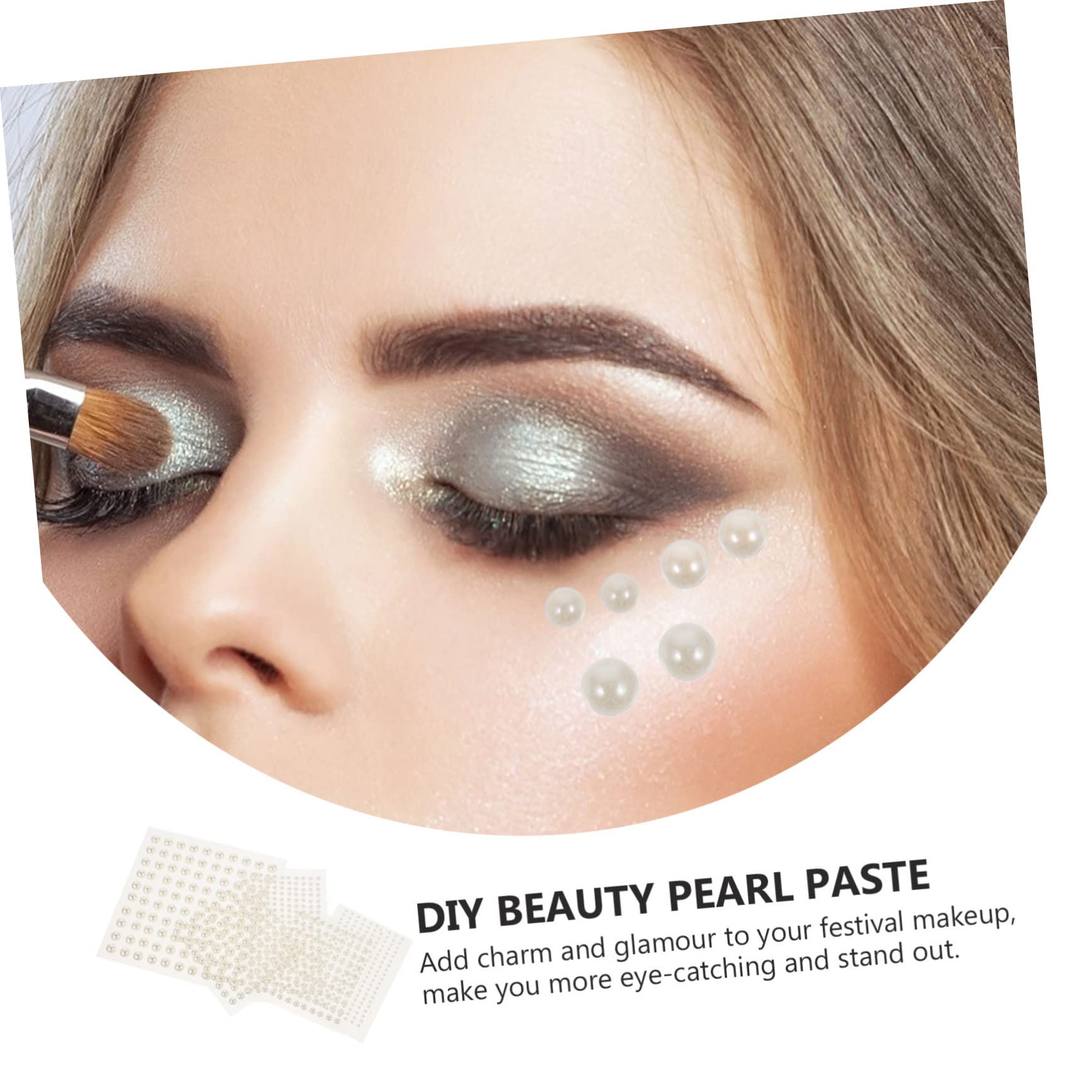 CALLARON 3 Set Adesivi Adesive Per Decorazioni Facciali E Unghie Per Nail Art E Make Up Feste E Speciali 10 Fogli*3