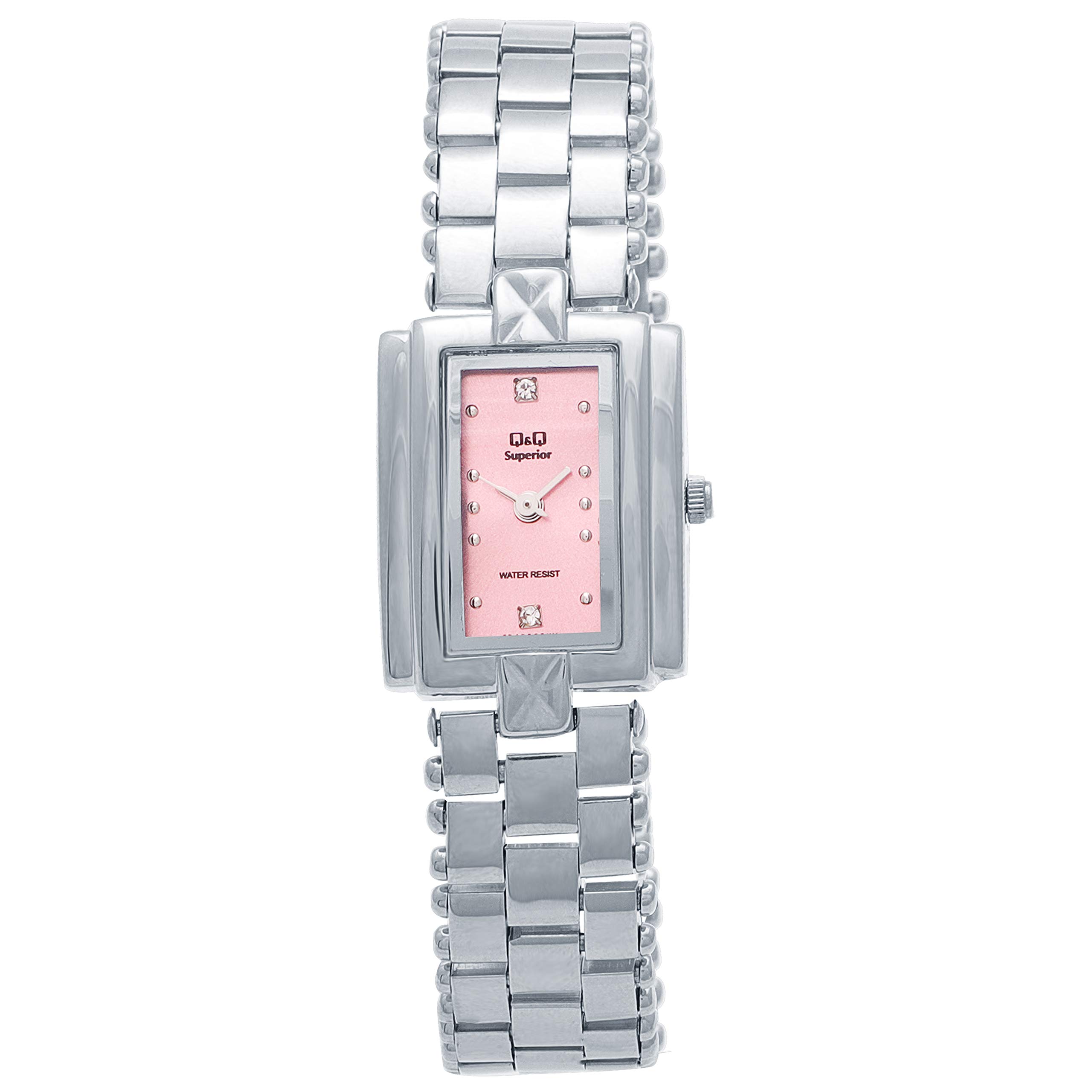 Q&Q Analog Pink Dial Womens Watch-S345-202NY (B085TND154) Amazon Price History, Amazon Price Tracker