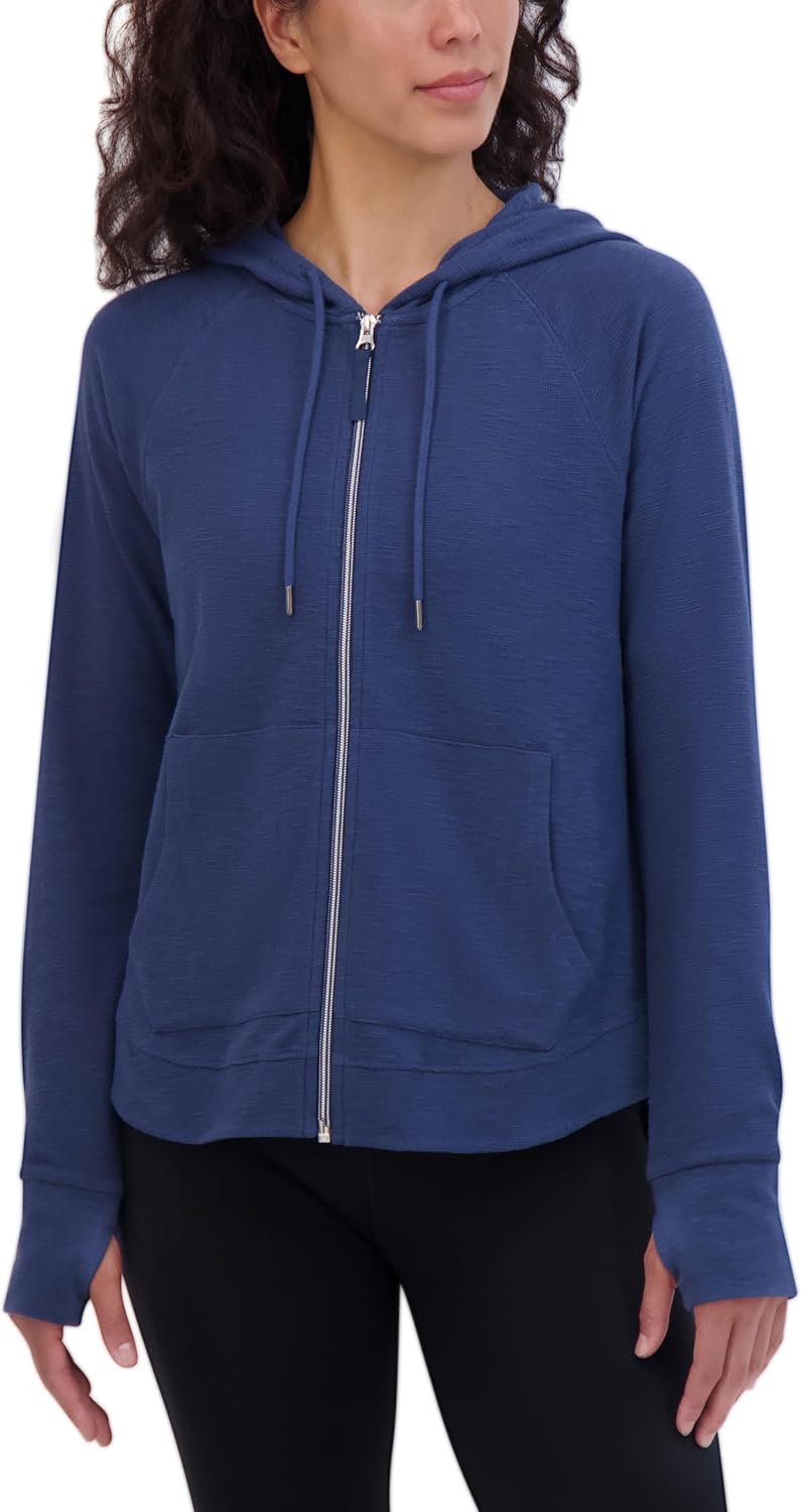 Sage Collective Women's Full Zip Hoodie – Buttery Soft Fabric, Drawstring Hood - Image 5