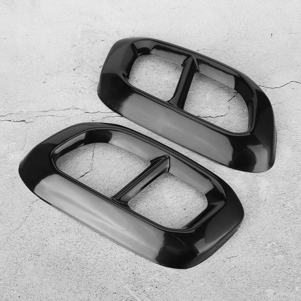 Yctze Coperchio del tubo di scarico, 2 pezzi in acciaio inossidabile Coda a gola 4 Trim di uscita adatto sostituzione per GLC GLE GLS W167 X253 X167 2020 per Rivestimento di scarico 2021 gle x167 merc