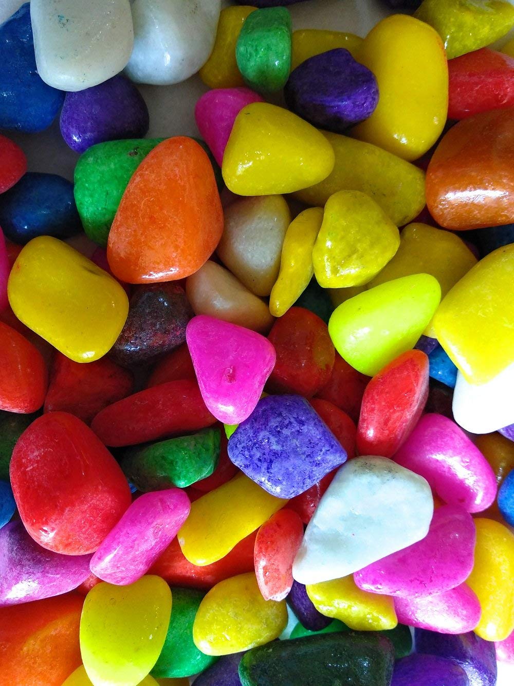 Creative Farmer 500Gm Gems and Crafts Multi-Color Home, Garden and Aquarium Decor Pebbles Small Pebbles for Garden & Multi Purpose Pack (B08284NVXV) Amazon Price History, Amazon Price Tracker