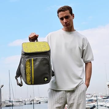 حقيبة ظهر حرارية محكمة الغلق من Biggdesign Moods Up Curious مع عزل حراري بارد أو ساخن بسعة 19.1 لتر