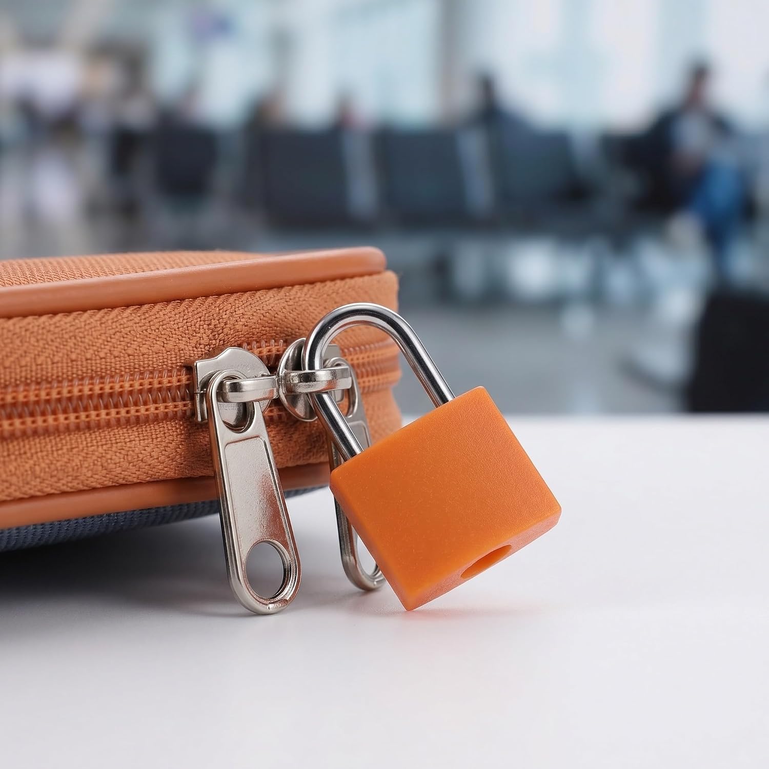 5pcs Mini Backpack Padlocks with Keys, Plastic Covered Portable Padlocks for Suitcases and Journals, Theft Prevention Locks for Travel and Classroom Drawers, Lightweight Alloy