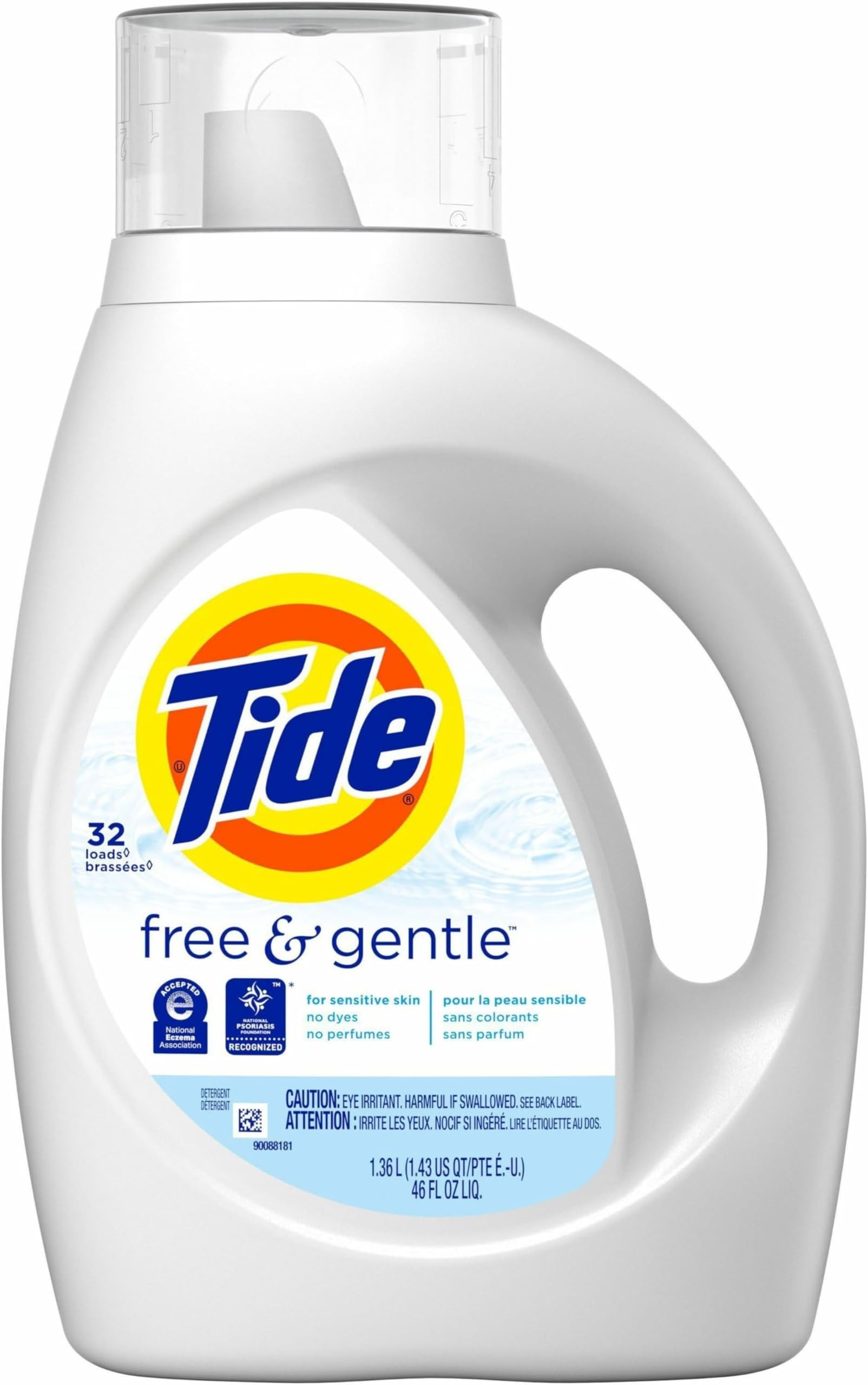 PGC41823, Free & Gentle Detergent, 1 / Bottle