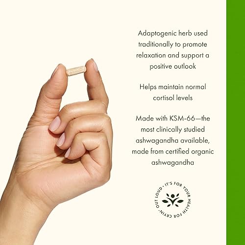 Miniatura 4 de Swanson Ultimate Ashwagandha KSM-66 - Suplemento de hierbas que apoya niveles de estrés saludables y relajación - Fórmula natural para promover una