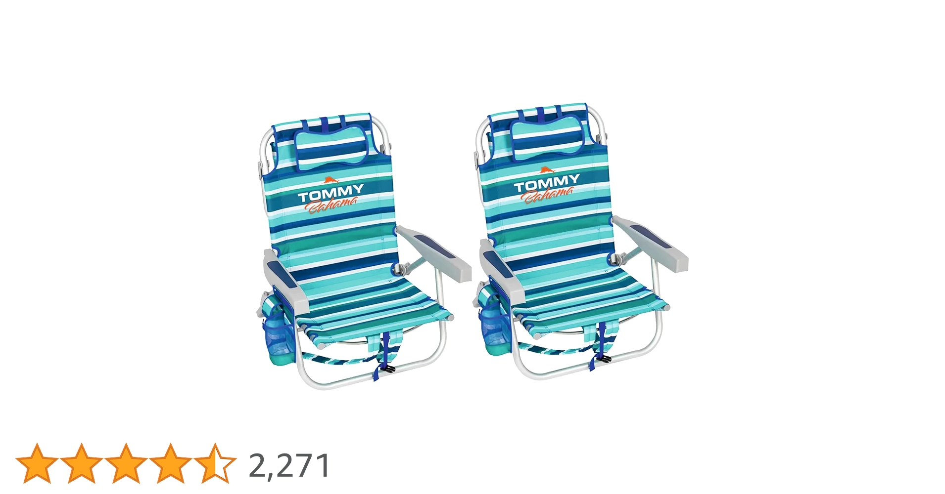  Bahama バックパックチェア  トロピカルストライプ２脚 Bahama バックパックチェア トロピカルストライプ2脚 Amazon.co