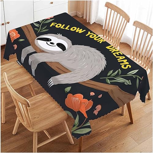 Miniatura 8 de Swono Manteles de mapa de África vintage con mapa de África con países, mantel de cocina y comedor, mantel de poliéster para interiores y