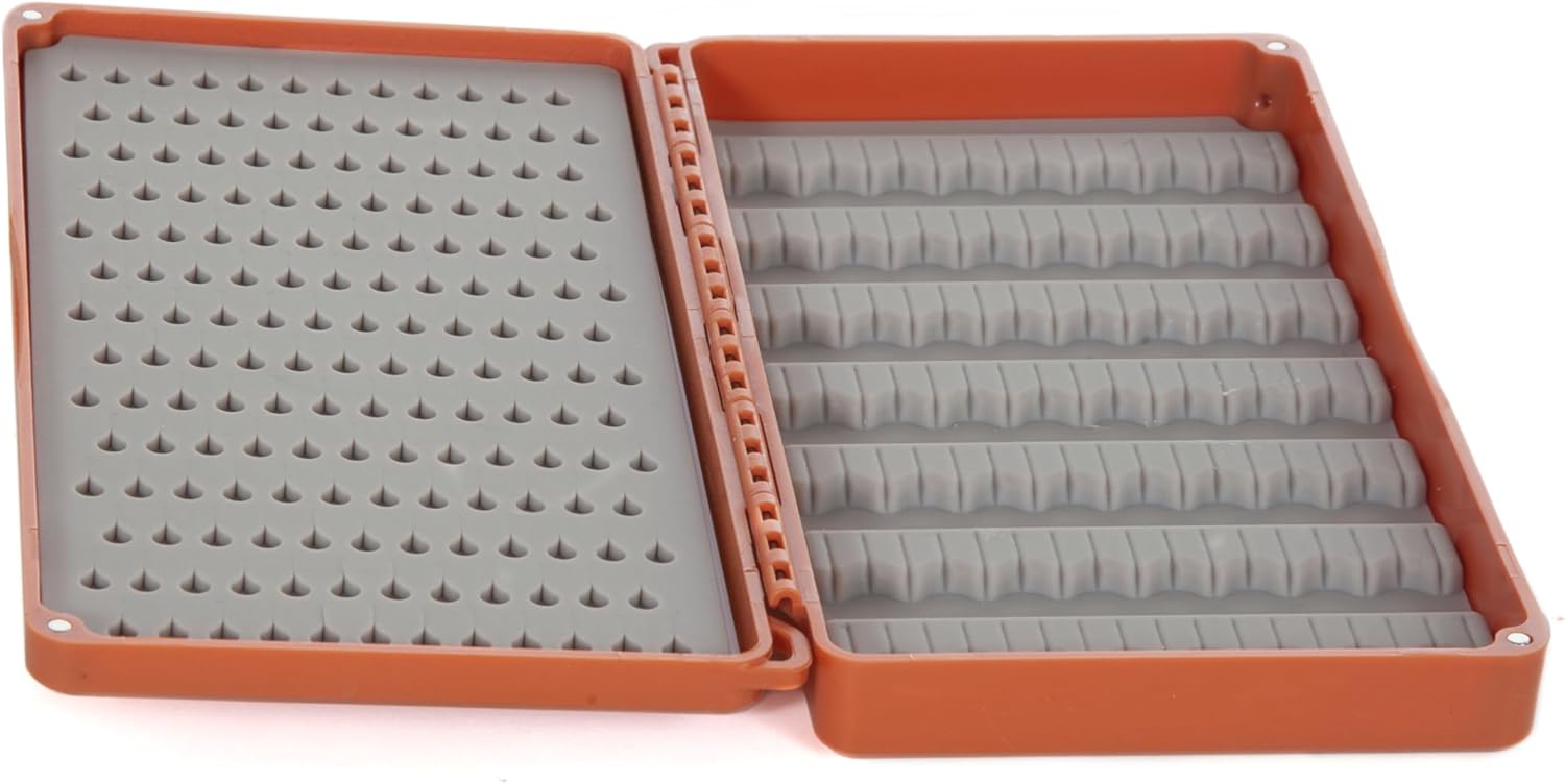 fishpond Tacky Double Haul Fly Box - Burnt Orange | Double Sided Tacky Fly Box