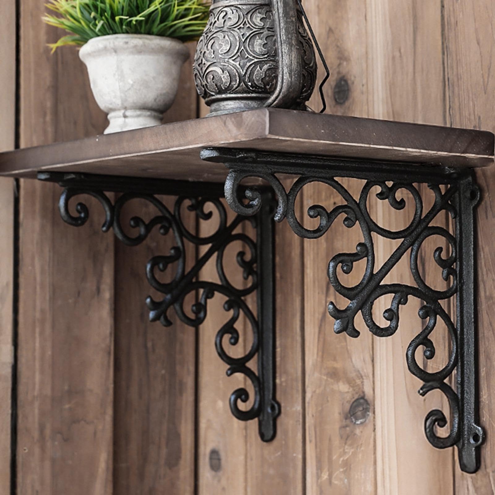 Soporte Decorativo para Estantes, Soporte para Estantes, Soporte para Estantes, L