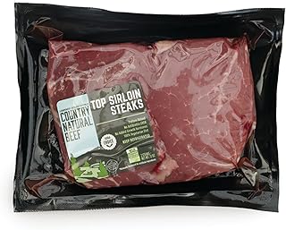 Country Natural Beef Beef Top Sirloin Steak, 12 Oz