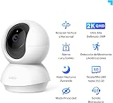 Tapo C210 2 Pack Indoor WiFi Surveillance Camera 2K (3MP) for Baby/Pets - 2-Way Audio, Compatible with Alexa and Google Assistant - 2