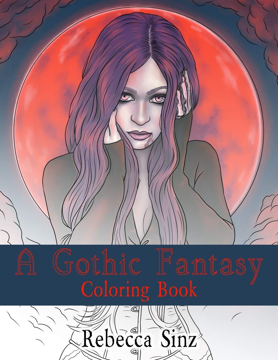 A Gothic Fantasy Coloring Book