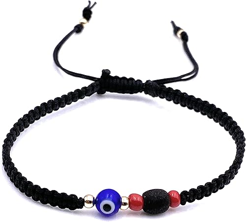 Protection Bracelet for Men Evil Eye Genuine Azabache Pulsera para el Mal de Ojo