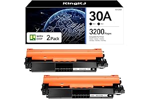 HP 30A Toner Cartridge 2-Pack: Affordable and High-Yield Printing for HP LaserJet Pro MFPs