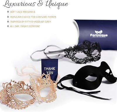 Masquerade Mask for Couples Women and Men - 3 Pack Turkey | Ubuy