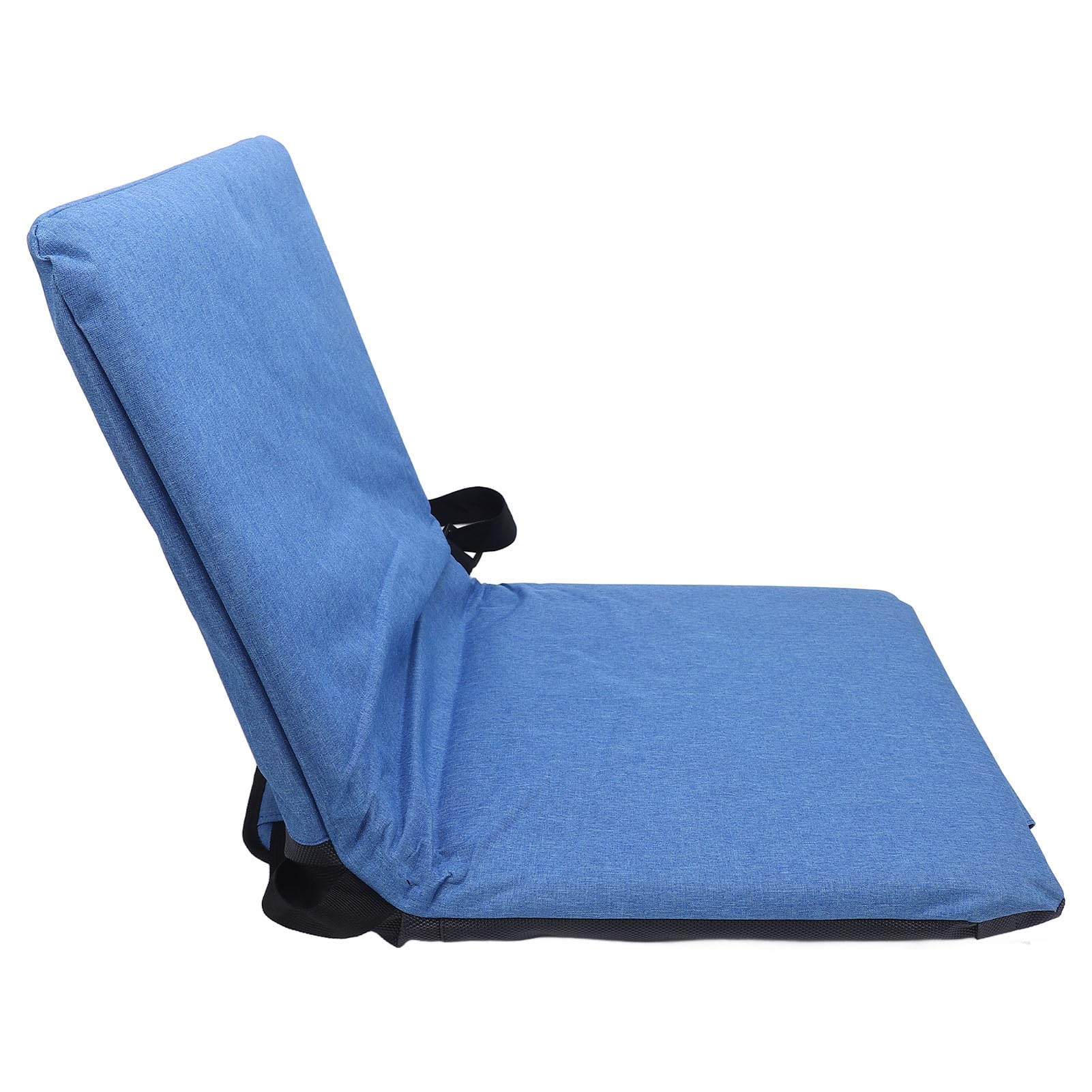Zerodis Tappetino Inginocchiatoio da Giardino Cuscini Sedili Cuscino da Stadio Pieghevole Regolabile in Altezza Spugna Spessa 4 Cm con Tracolla Singola per Campeggio Pesca Picnic Sedia da Tribuna