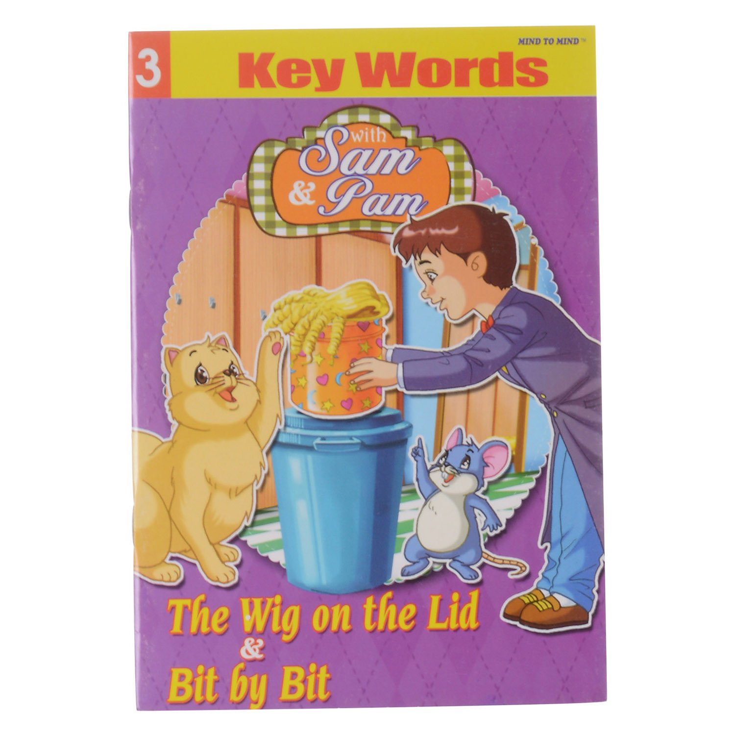 Key Words with Sam and Pam Book 3 The Wig on the Lid & Bit by Bit