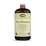 Flora Flor Essence Liquid Tea Blend 32oz LARGE - Gentle Detox Cleanse with Burdock Root, Slippery Elm, Kelp, Thistle - Premium Organic Ingredients