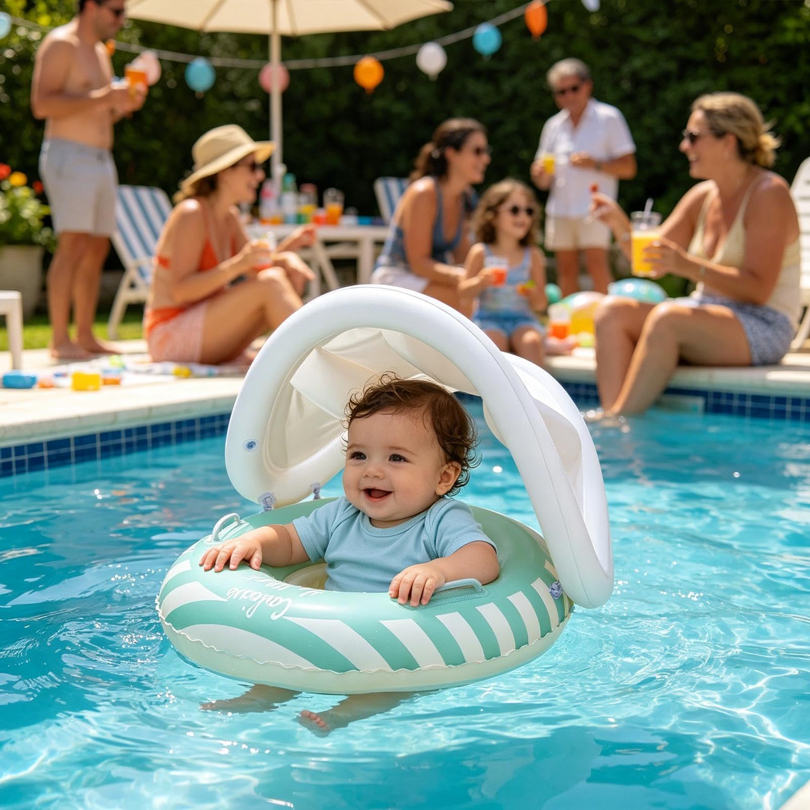 Silph PLC Flotteur de Piscine, Bouée Gonflable pour Fête, Jouets de