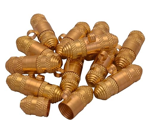 SHI SHANKAR ACCESSORIES Brass Metal Luck Protection Love Taweez Taveez Charm Amulet Locket Pendant for Men and Women -10 Pieces