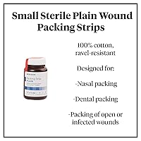 Vista 5 de McKesson Tira de embalaje, estéril, lisa, 100% algodón, 1/4 in x 5 yardas, 12