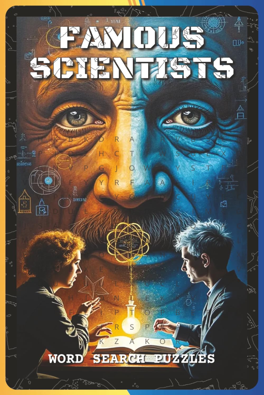 Famous Scientists Word Search Puzzles: Word Search Puzzles with Easy to Read about Famous Scientists and Discoveries | 6x9 inches, 110 pages | 55 ... for Students, STEM Fans, and Science Lovers