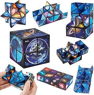 Comprar Cubo Mágico Celestial 2 en 1, Cubo Infinito 3D, Transformación Cubos, Juguete Antiestrés y Educativo, Perfecto Regalo para Niños y Adultos, Regalos de Juegos Educativos